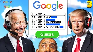 US Presidents Play GOOGLE FEUD #3