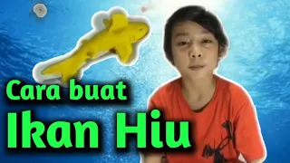 Cara Membuat Patung Ikan hiu dari Plastisin