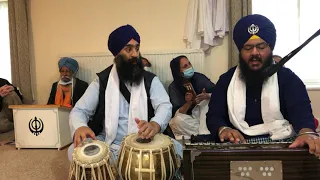 Banbury Gurdwara - Keertan Seva by Bhai Amanjot Singh (20-06-21)