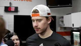 11/29 PHI vs NYI Postgame: Carter Hart