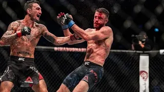 Max Holloway vs Calvin Kattar amazing highlights UFC