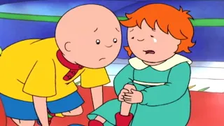 Caillou and Rosie's Injury | Caillou Cartoon