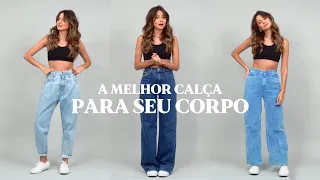 Descubra a melhor modelagem de calça jeans para o seu tipo de corpo - Viihrocha