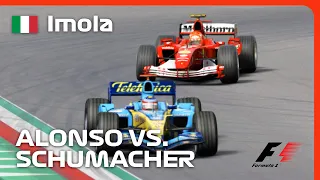 Schumacher's Epic Duel with Alonso at Imola | Assetto Corsa