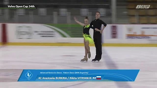 Anastasia Burkina/Nikita Vitryanyuk-Rocker Foxtrot-Volvo Open Cup 2017