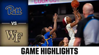 Pittsburgh vs. Wake Forest Women's Basketball Highlights (2022-23)