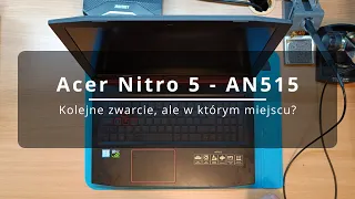 Acer Nitro 5 AN515 - Zwarcie, rutyna i błędna diagnoza | Shorted,