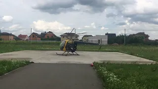 First Fly SCOUT Helicopter with new design liquid cooled engine