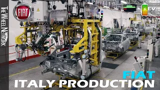 2021 Fiat 500 EV Production in Italy