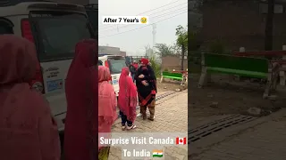 Mata Nu Milan Ponche Canada 🇨🇦 To Punjab 🇮🇳 After 7 Year's 😍