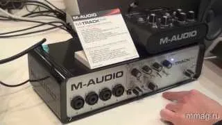 mmag.ru: M-Audio M-Track @ Musikmesse 2013