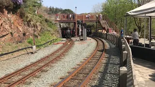 Llanrwst Easter 2019- Festiniog Railway steam trains at Tan-y-Bwlch