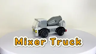 Original building block sharing: Mixing truck
