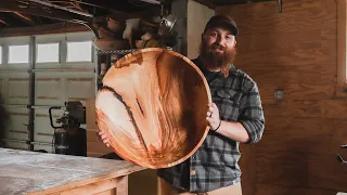 I Pushed My Laguna 1836 Lathe to Its Limits With This Wood Bowl… | Woodturning