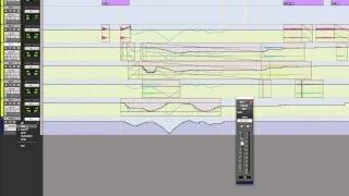 Coalescing VCA master automation in Pro Tools