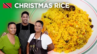 Flavorful Christmas Rice Recipe by Shaun, Michelle & Gizelle 🇹🇹 Foodie Nation