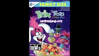 Trix Trolls World Tour with Marshamallows. Bill Johnson’s Cereal Reviews: Episode 89.