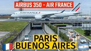 ✈️ PARIS 🇫🇷 🇦🇷 BUENOS AIRES - AIRBUS 350 AIR FRANCE - CLASE TURISTA