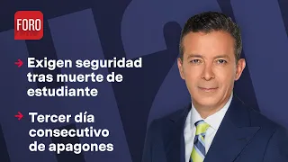 Exigen mayor seguridad tras muerte de estudiante en CCH Naucalpan / Hora 21 - 9 de mayo 2024