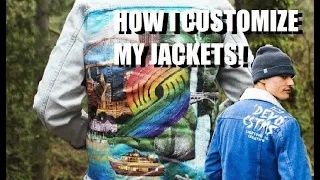 The SECRET to CUSTOMIZING denim jackets!