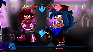 Friday Night Funkin Sonia.EXE Reborn Mod | Sonic.EXE Genderswap (FNF Tails/Sonic) You Can't Run Song
