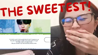 정국 JUNGKOOK 'NEVER LET GO' + LYRIC ANALYSIS [REACTION]