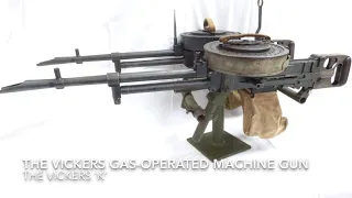 Vickers Gas-Operated Machine Gun (the Vickers 'K'): An Overview