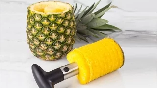 Pulire e tagliare l'ananas in 30 secondi mai così semplice e veloce