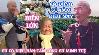 căng rồi sư trí trung bát bỏ lời nói sư cô diệu hân đối với sư minh tuệ Minh thiện đồng tháp