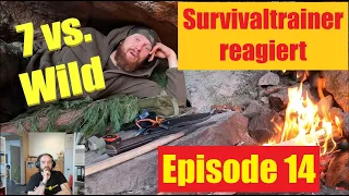 Survivaltrainer reagiert I 7 vs. Wild I Episode 14 I Fritz Meinecke I Die letzte Challenge