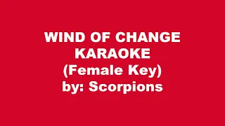 Scorpions Wind Of Change Karaoke Female Key