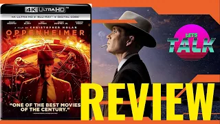 OPPENHEIMER - FILM & 4K BLU RAY REVIEW - The Best 4K of 2023!