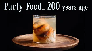 Party Food 200 years ago | 18 different dishes | Historical Cooking Ann Reardon