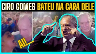 Ciro Gomes dá tapa em homem após ser chamado de bandido em festa em Fortaleza (ÚLTIMAS NOTÍCIAS)