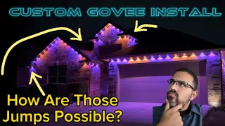 Govee Outdoor Permanent Lights*HOW TO FULLY CUSTOMIZE* #govee #howto #diy