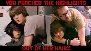 "He punched the highlights out of her hair!" - Scott Pilgrim vs. The World Scene Recreation