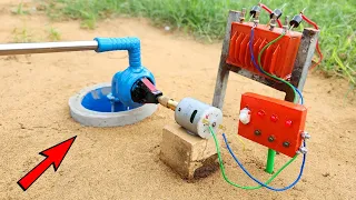 How to make mini water pump | Science project | Electric transformer construction