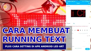 Cara Membuat Running text P10 - Cara Merakit Running Text sendiri murah cuma 100rb led matrix P10