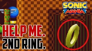 Sonic Mania : How to Get the Giant Ring in Green Hill Zone Act 2 (Emerald Bonus Level Location)