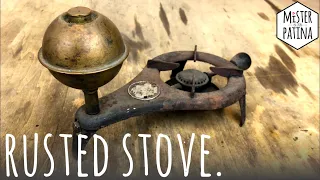 Old Rusty Stove Restoration | Mister Patina