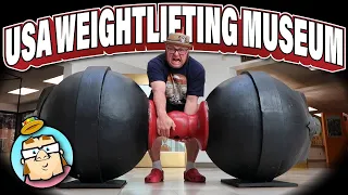 World's Largest Bobblehead - Weightlifting Museum - Gravity Hill - Shady Maple Smorgasbord