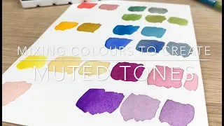 How to Mix Colours to Make Muted Tones