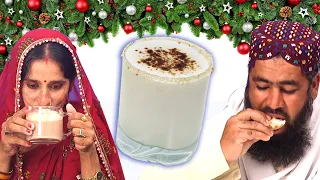 Tribal People Try Christmas Dishes For The First Time