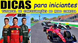 F1 2022 | TUTORIAL | CONFIGURAÇÃO PARA MODO CORRIDA