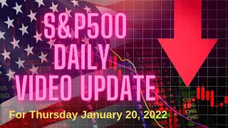 S&P 500 Market Outlook For Thursday, January 20, 2022