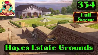 JUNE'S JOURNEY 354 | HAYES ESTATE GROUNDS (Hidden Object Game) *Full Mastered Scene*