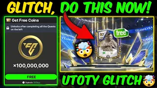 GLITCH! Free UTOTY, 100 Million Coins, Prepare for Gullit Exchange | Mr. Believer