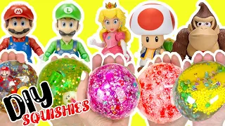 The Super Mario Bros Movie How to Make DIY Squishies with Squishy Maker Compilation!