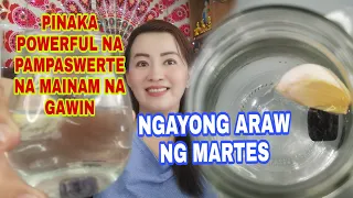 GAWIN ITO NGAYONG MARTES PINAKA POWERFUL NA PAMPASWERTE-APPLE PAGUIO7