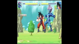 Mugen Goku vs Boros revamped #shorts